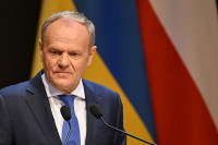 Ukraina Rusija Lenkija vienos dienos paliaubos absurdas Tuskas Zelenskis Peskovas Putinas