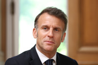 Prancūzija Macronas JAV Iranas Karas Hormūzo Sąsiauris Prekyba