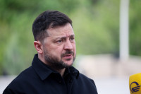 Zelenskis Ukraina Rusija Dronai