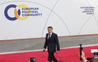Prancūzija Macronas Armėnija Europa Rusija Azerbaidžanas