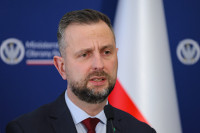 Lenkija Gynyba JAV Kariai Pajėgos Dislokavimas Ministras Kosiniakas-Kamyszas