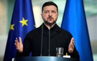 Karas Ukraina Rusija Paliaubos Zelenskis