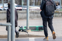 Kaunas Paspirtukas Automobilis Avarija
