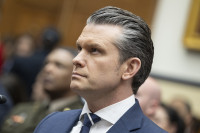 Karas Ukraina Rusija JAV Pentagonas Bepiločiai Orlaiviai Hegsethas