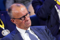 Merzas Vokietija Ukraina Rusija Karas