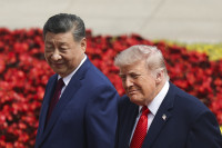 Kinija JAV Trumpas Xi Jinpingas Prekyba Iranas Taivanas