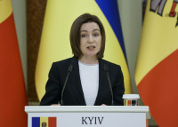Sandu Rusija Ukraina karas mobilizacija Moldova Uždniestrė Putinas