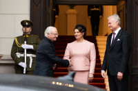 Nausėda Švedijos Karalius Karlas XVI Gustavas