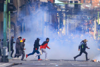 Politika Bolivija Protestai Ekonomika Chaosas Prezidentas Pazas Moralesas