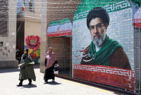JAV Izraelis Irana karas Bagheras Ghalibafas Trumpas galingas atsakas
