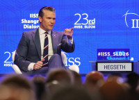 JAV Hegsethas Ukraina Gynyba Parama Šaudmenys Dronai Pamokos