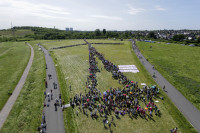 Vokietija Protestas Dujos Elektrinės Klimatas Aktyvistai Policija