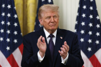 Karas Iranas Izraelis JAV Derybos Trumpas