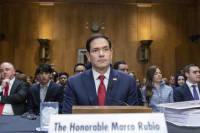 JAV Trumpas Sveikata Rubio