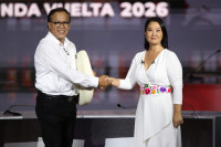 Peru Rinkimai Prezidentas Fujimori Sanchezas