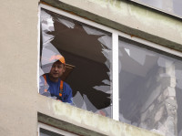 Rusija Ukraina Odesa Dronas Geran Sprogmenys Butas