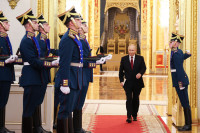 Rusija Putinas Ukraina Kareiviai Dronai Kremlius Susitikimas