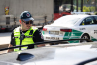 Jonava Pasikėsinimas Policija Vyras