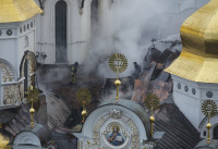 Karas Ukraina Rusija Kyjivas Pečorų Laura Dronai Zelenskis