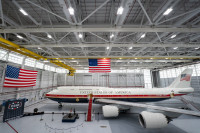 JAV Trumpas Prezidentas Kataras Lėktuvas Air Force One
