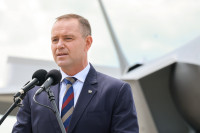 Lenkija Ukraina Baltojo erelio ordinas Zelenskis Nawrockis Domanskis Kosiniakas-Kamyszas pasmerkimas