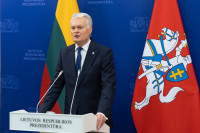 Nausėda Ukrainos atstatymo konferencija Lenkija Ukraina
