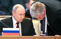 Rusija Branduoliniai Ginklai Peskovas Putinas Sutartis New START JAV Trumpas Kinija Britanija Prancūzija