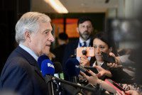 JAV Rubio Italija Trumpas Meloni Tajani Vizitas