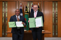 Kinija Australija Vanuatu Paktas Ramusis Vandenynas