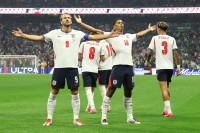 Anglija Meksika Pasaulio futbolo čempionatas Starmeris Trumpas