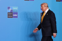 Karas Ukraina Rusija JAV Patriot Trumpas Zelenskis NATO Susitikimas Turkija