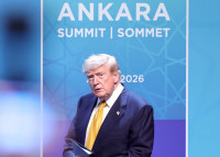 JAV Trumpas Gynyba Saugumas Ginklai Gamyba NATO Viršūnių Susitikimas Ankara Turkija