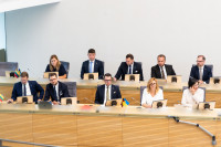 Vyriausybės Programa Seimas Priesaika Sinkevičius