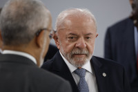 Karas Iranas Izraelis JAV Hormuzo Sąsiauris Brazilija Lula Trumpas