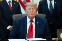 Naftos kaina Hormuzo sąsiauris proc. Trumpas