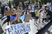 Protestai Ukraina Fedorovas Atleidimas