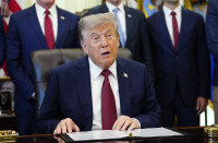 JAV Trumpas Waltzas Jungtinės Tautos JT Karas Iranas