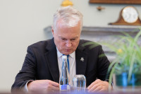 Sinkevičius Nausėda Atostogos