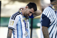 Lionelis Messi Jorge Messi mirtis