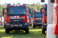 Mikroautobusas Vairuotojas Vilkikas Ugniagesiai