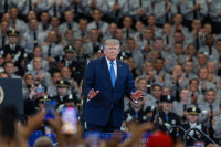 Karas Iranas Izraelis JAV Hornuzo Sąsiauris Trumpas