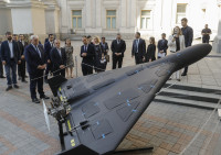 Karas Ukraina Rusija Dronai