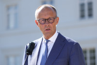 Saugumas Vokietija Hibridinės Atakos Perspėjimas Merzas