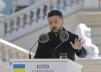 Ukraina Zelenskis JAV Derybos Rusija