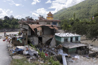 Potvynis Kinija Nepalas Bausmės