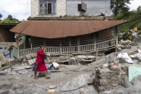 Potvynis Nepalas Masinės Kapavietės