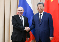 Putinas Rusija Xi Jinpingas Kirgizija Susitikimas
