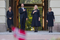 Politika Norvegija Monarchija Ceremonija Priesaika Karalius Hokonas