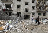 Ataka Rusija Ukraina Zaporižia