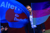 Vokietija AfD Saksonijos-Anhalto žemės rinkimai Siegmundas Orbanas